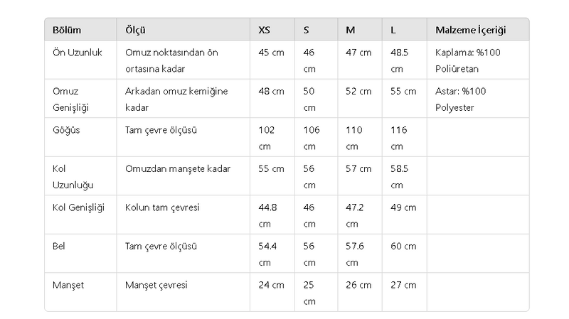 Fermuar Detaylı ve Kuşaklı Kısa Deri Ceket